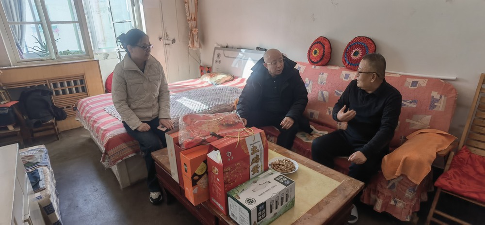 陜煤建設(shè)天工公司：辭舊迎新送溫暖，殷殷關(guān)懷暖人心